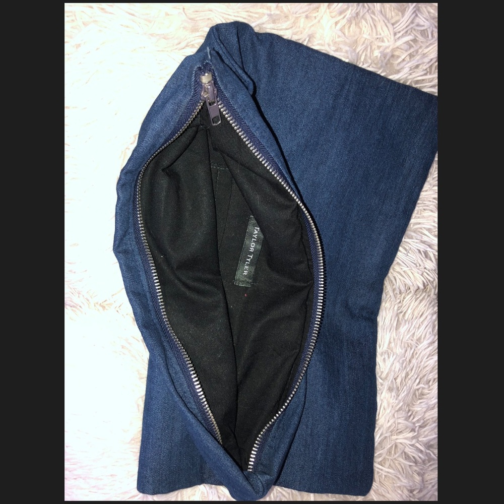 DENIM BLUE CLUTCH